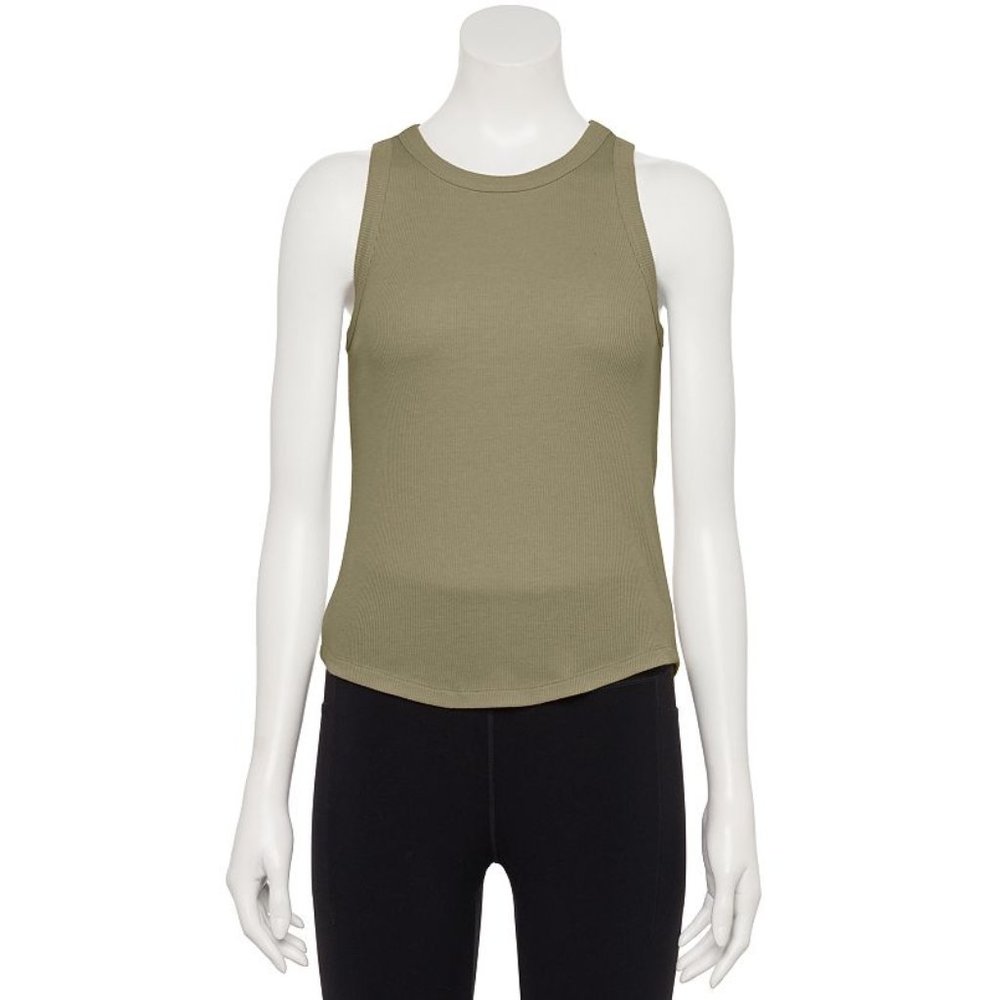 SO Olive Green Tank Top